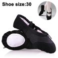 thumbnail image 2 of KAIYANG Zapatillas de ballet auténticas de primera calidad para bebés (niños pequeños/niños grandes) negras 30, 2 of 5