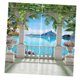 thumbnail image 5 of Cortinas de impresión digital 3D cortinas de cortina de ventana de impresión digital 3D, 5 of 9