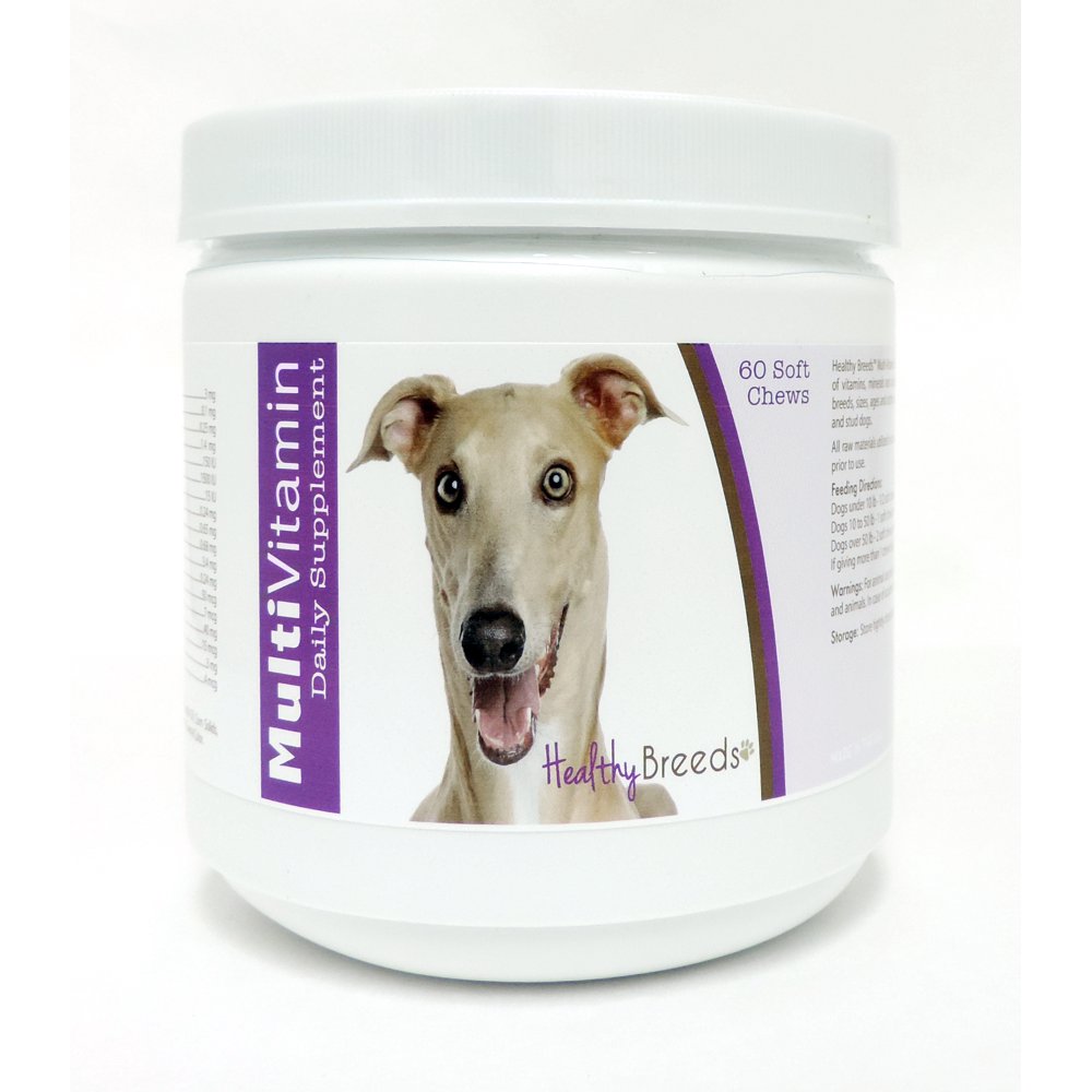 Healthy Breeds Dog MultiVitamin Soft Chew for Italian Greyhound, Daily Vitamin and Mineral