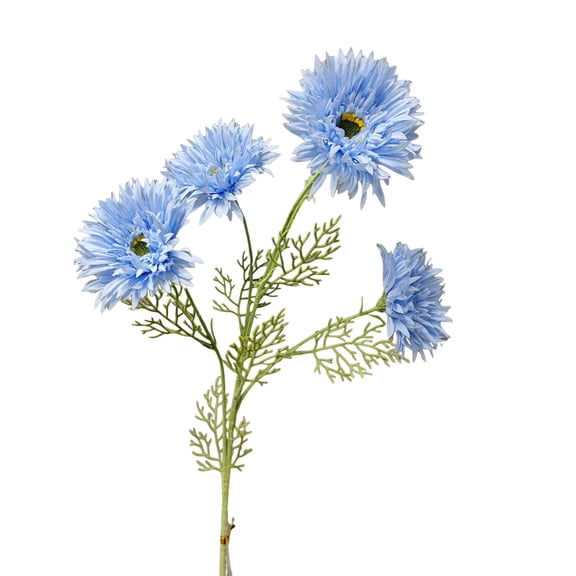 Artificial Chrysanthemum Stems, Fake Mum Flowers Spray, Faux Daisy Floral Stems for Vase Filler, Faux Floral Bouquet, Spring Fall Thanksgiving Home Wedding Table Centerpiece Decor