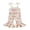 Beige-Love Dad, variant on BemeyourBBs Toddler Baby Girls Pink Bow Outfit Bell Bottom Romper Jumpsuit Sleeveless Bow Print Suspender Flared Pants Spring Summer Clothes