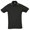 Black/White, variant on SOLS Mens Practice Tipped Pique Short Sleeve Polo Shirt