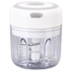 thumbnail image 1 of Mini picador de alimentos 250 ml mini picador de alimentos inalámbrico portátil cortador de jengibre eléctrico 3 cuchillas carga USB triturador de ajo inalámbrico para ANGGREK Otros, 1 of 8