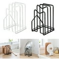 thumbnail image 2 of CAROOTU Kitchen Countertop Cutting Board Rack Chopping Board Organizer Stand Holder Pots Pan Lids Rack Organizer, 2 of 7
