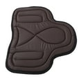thumbnail image 1 of Saddle Pad, Saddle Pad PU Leather Close Fit Shock Absorbing Thickened Breathable  Saddle Pad for Equestrian Riding, Premium Equestrian Riding Equipment and Accessories, 1 of 7