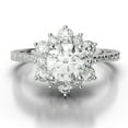thumbnail image 1 of 1.60 Ct Round Diamond Wedding Rings for Women Solid 14K White Gold, 1 of 3