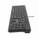thumbnail image 4 of Teclado Getttech GGK-ESMWR-01 Slim alambrico cable 1.5m 109 teclas silenciosas español latinoamerica USB-A color negro, 4 of 11