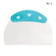 thumbnail image 5 of Yuarrent Cortador de cuchillos para tartas, raspador de crema DIY para mantequilla, Fondant, raspadores de irregulares, rebanador de bordes, Cocina y Comedor 3.38g Yuarrent HA080605-03, 5 of 6