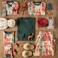 thumbnail image 5 of Pijama navideño de algodón orgánico familiar de 2 piezas Burt's Bees Baby, 5 of 5