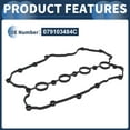 thumbnail image 5 of Unique Bargains Valve Cover Gasket Set for Audi Q7 2006-2010 No.079103484C Cylinder Head Valve Seal Gasket 1 Pcs Rocker Cover Gasket, 5 of 6