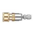 thumbnail image 2 of Adaptador de hidrolavadora profesional de conexión rápida de 1/4" para limpieza de automóviles. Cabeza femenina de cobre, 2 of 9