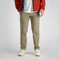 thumbnail image 2 of Men's Haggar® Life Khaki™ Slim-Fit Comfort Chino Pants Color: Putty Size: 38X30, 2 of 4