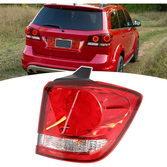 munirater Outer Rear Brake LED Tail Light Assembly Replacement for 2011-2019 Journey Passenger Side Tail Lamp 68078464AD CH2805105