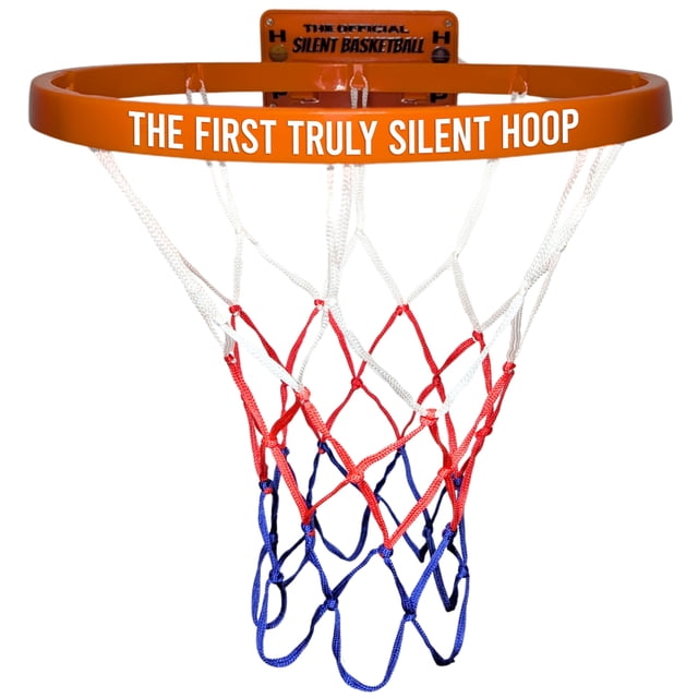 Aro de baloncesto silencioso para interior WAWAWEWA, montaje en pared