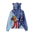 thumbnail image 4 of Men Sundrop and moondrop 3D Figure Printed Sweatshirt Adult Moondrop Sundrop Cat's Ear Shaped Hoodie, 4 of 4