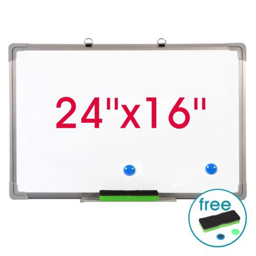 Zimtown Dry Erase Board, 24" x 16" Single Sided Writing