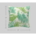 thumbnail image 3 of FBTS Prime 18x18 inch Square Green Leaves Outdoor Throw Pillows with Inserts, 2 Packs, 3 of 8