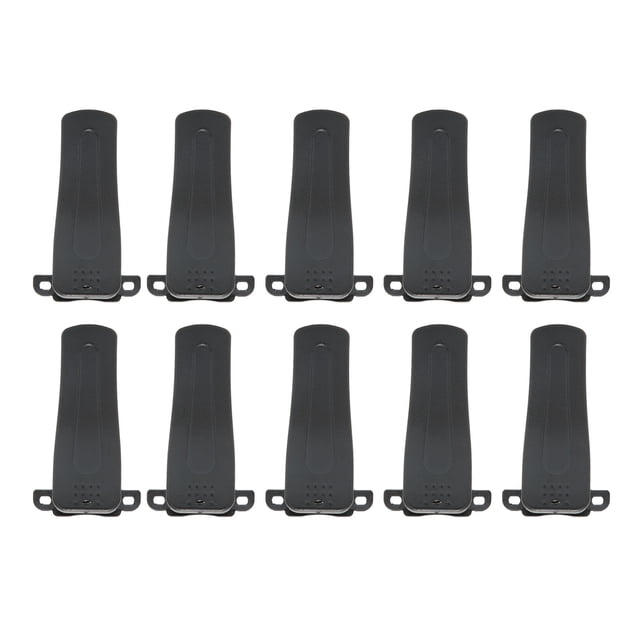 Clamp de Cinturón de Radio, Reemplazo de Radio Negro de 2 Belt Belt Belt Belt Belt Belt para BF 888S Para Radio para BF 777s