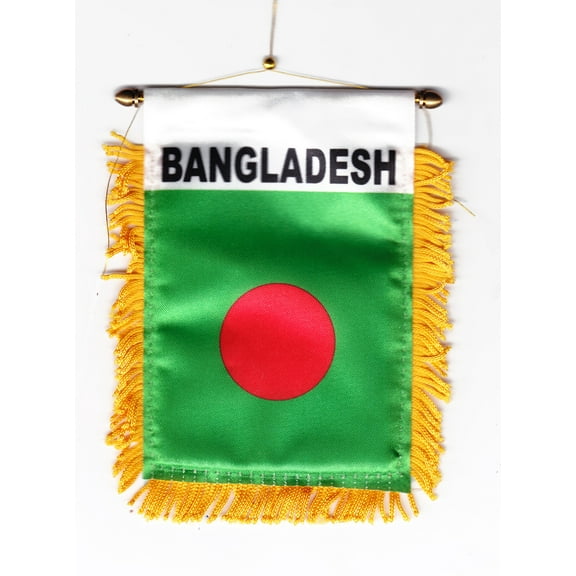 Bangladesh Window Hanging Flag