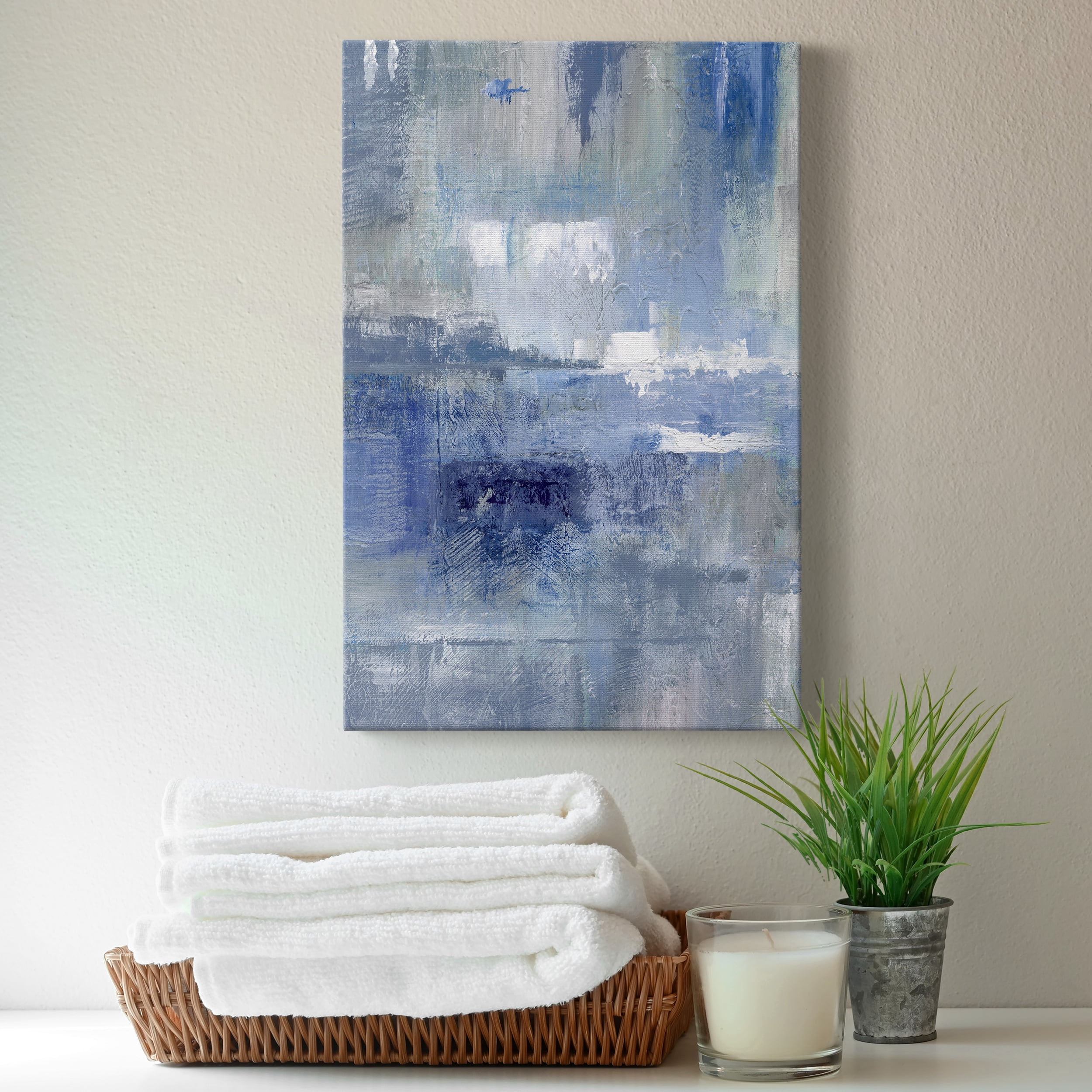 Bay View Indigo Premium Gallery Wrapped Canvas - Ready to Hang - 40 x 60