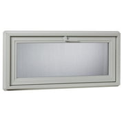 32 X 22 VINYL BASEMENT HOPPER WINDOW - INSULATED