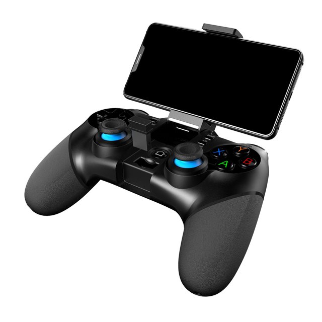 Manette de Jeu Bluetooth pour Téléphone Portable, Console de Jeu Réglable Sans Fil Adaptée pour le Jeu