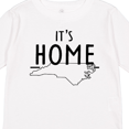 thumbnail image 4 of Inktastic It's Home- State of North Carolina Outline Boys or Girls Long Sleeve Toddler T-Shirt, 4 of 5