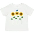 thumbnail image 3 of Inktastic Sunflower Garden and Bird Boys or Girls Toddler T-Shirt, 3 of 5