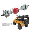 thumbnail image 4 of Baohd RCGOFFLOW 1pieces Aluminum Alloy CNC Front Axle For 1/12 Rc Front Axle MN D90 RC Car Part RC Car Accessories Replacement Parts, 4 of 6