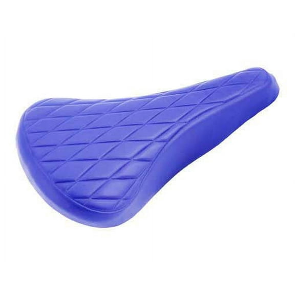 Lowrider Vinyl Saddle Diamond 702 Blue. Bike seat, Bicycle Seat, Bike Part, Bicycle Part, Lowrider Bike Part, BMX, Free Style