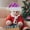 Purple, variant on One Size Fits All Thickened Enlarged Santa Hat - Festive Red Christmas Party Hat, Eye-Catching Holiday Decoration for Adults & Kids