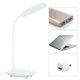 thumbnail image 3 of Lámpara de escritorio Ultraligero Escritorio LED Lámpara de noche Control giratorio flexible giratorio 360 ° Nivel 3 Regulable Carga por USB Luz de mesa para el cuidado de los ojos para estudiar Lect Romacci Lámpara de escritorio, 3 of 7