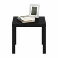 thumbnail image 3 of Furinno CLASSIC Side Table, Square Modern End Table with 1.8 Thick Tabletop, Simple Night Stand, Bedside Table, Toolless Assembly, for Living Room, Bedroom, Black, 3 of 7
