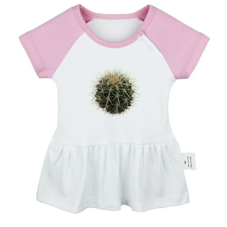 

Nature Cactus Pattern Dresses For Baby Newborn Babies Skirts Infant Princess Dress 0-24M Kids Graphic Clothes (Pink Raglan Dresses 18-24 Months)