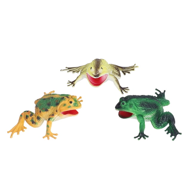 Rana de goma, juguetes de sapo, juguetes de simulación de rana, juguetes de reptil, modelo de rana de simulación, diseño exquisito