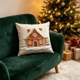 thumbnail image 4 of Christmas Home Decor, 2D Cartoon Christmas Pillow Cover, Christmas Decor Indoor, Christmas Pillow Covers, for Xmas Tree, Home, Party, Holiday Christmas Decorations, 4 of 4