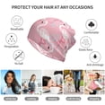 thumbnail image 5 of Disketp Flamingo Slouchy Beanie Hip-Hop Soft Lightweight Running Beanie Adult Hats Chemo Cap for Men Women, 5 of 8