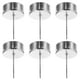 thumbnail image 3 of Juego de 6 candelabros con estaca para escritorio, con forma de árbol de Navidad. Soporte para velas y vasos. Ideal para fiestas., 3 of 8