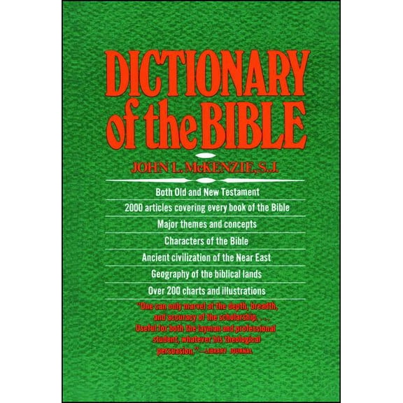 The Dictionary of the Bible, (Paperback)