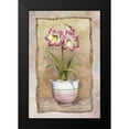 thumbnail image 2 of White, Abby 17x24 Black Modern Framed Museum Art Print Titled - Spring Amaryllis, 2 of 5