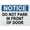 Warning Sign 4, variant on kasbes Metal Hanging Plate Horizontal BUCKLE UP FOR SAFETY, Waterproof, Fade and Scratch Resistant, safety signs, equipment Warning signs, etc - NOTICE SIGN Style 30x40cm