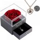 thumbnail image 1 of Forever Rose With I Love You Heart Necklace 100 Languages Projection, Birthday Gifts For Girlfriend Wife Mom Grandma, Eternal Rose Flower With Jewelry, 1 of 5
