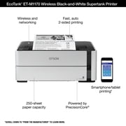 Epson EcoTank ET-M1170 Wireless Monochrome Supertank Printer