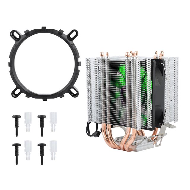 Enfriador de CPU, 4 tubos de calor CPU Radiador de CPU Radiador de ventilador de CPU Rendimiento de gama alta