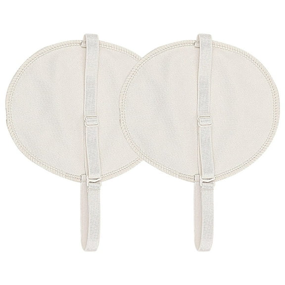 2 almohadillas para axilas invisibles, lavables, transpirables, para hombres y mujeres. Piel
