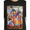 thumbnail image 5 of Dragon Ball Z Men’s Graphic Tee with Short Sleeves, 5 of 6