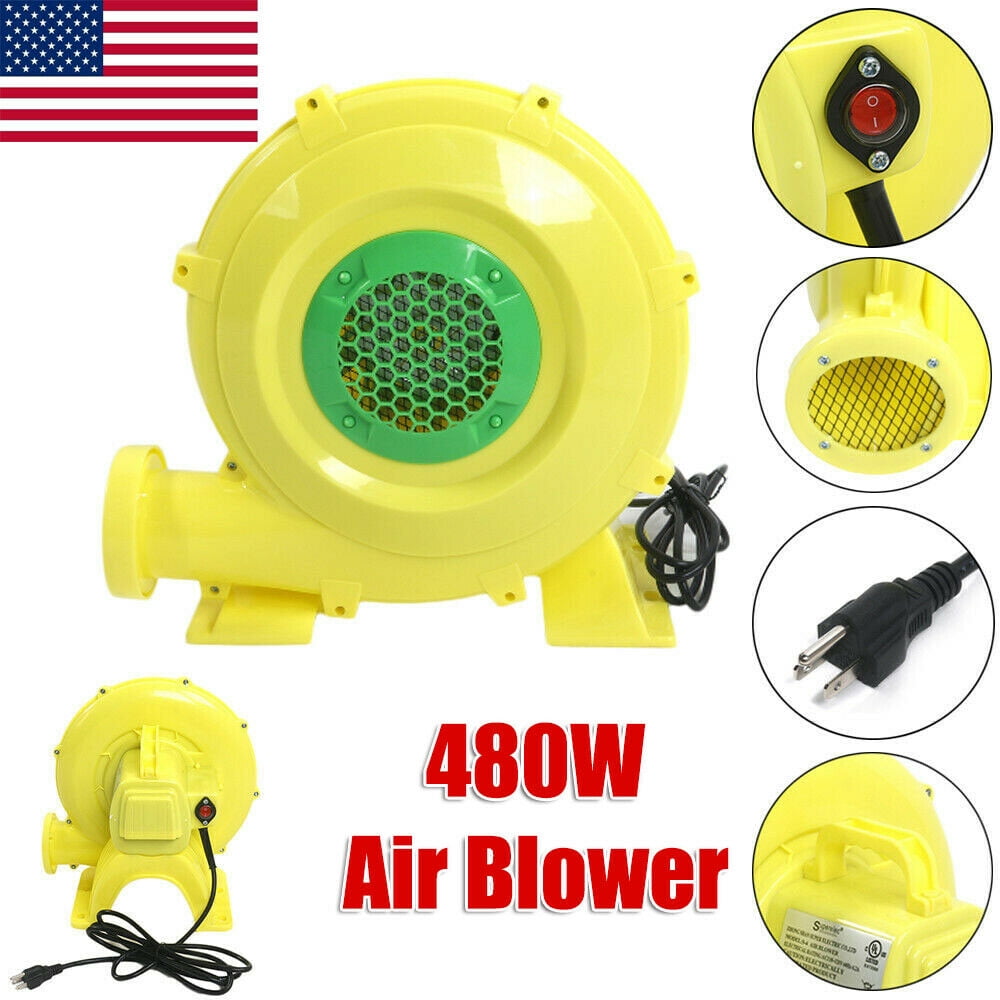 Air Blower Pump Fan 480 Watt 0.64HP For Inflatable Bounce House US Standard 
