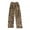 Camel, variant on Women's Cotton Flannel Pajama Pants with Pockets Leopard Print Warm Thick Side Drawstring Soft Pants