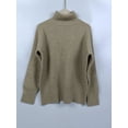 thumbnail image 2 of Suéter de cuello alto para mujer, moda coreana, otoño e invierno, suelto, negro, manga larga, color sólido, sencillo, informal, pulóveres para mujer, 2 of 5