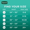 thumbnail image 3 of Ropa interior para incontinencia Depend Fresh Protection para mujer, XXL 44u, 3 of 8